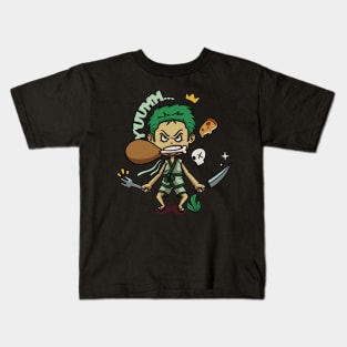 Hungry Zoro Kids T-Shirt